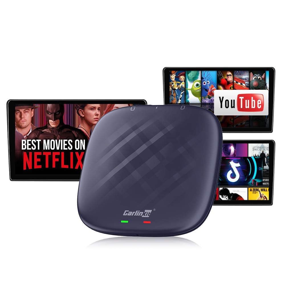 Wireless Android Auto dongle Wireless CarPlay Multimedia Box for Wired CarPlay Car. Plug and Play Wired to Wireless, SM6225 8-core 8G+128G WiFi 2.4G+5G Bluetooth 4.2 BLE+5.0 BLE