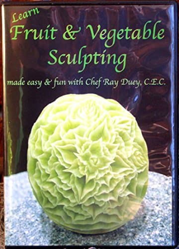 Learn Fruit & Vegetable Sculpting Made Easy & Fun with Chef Ray Duey (dvd)