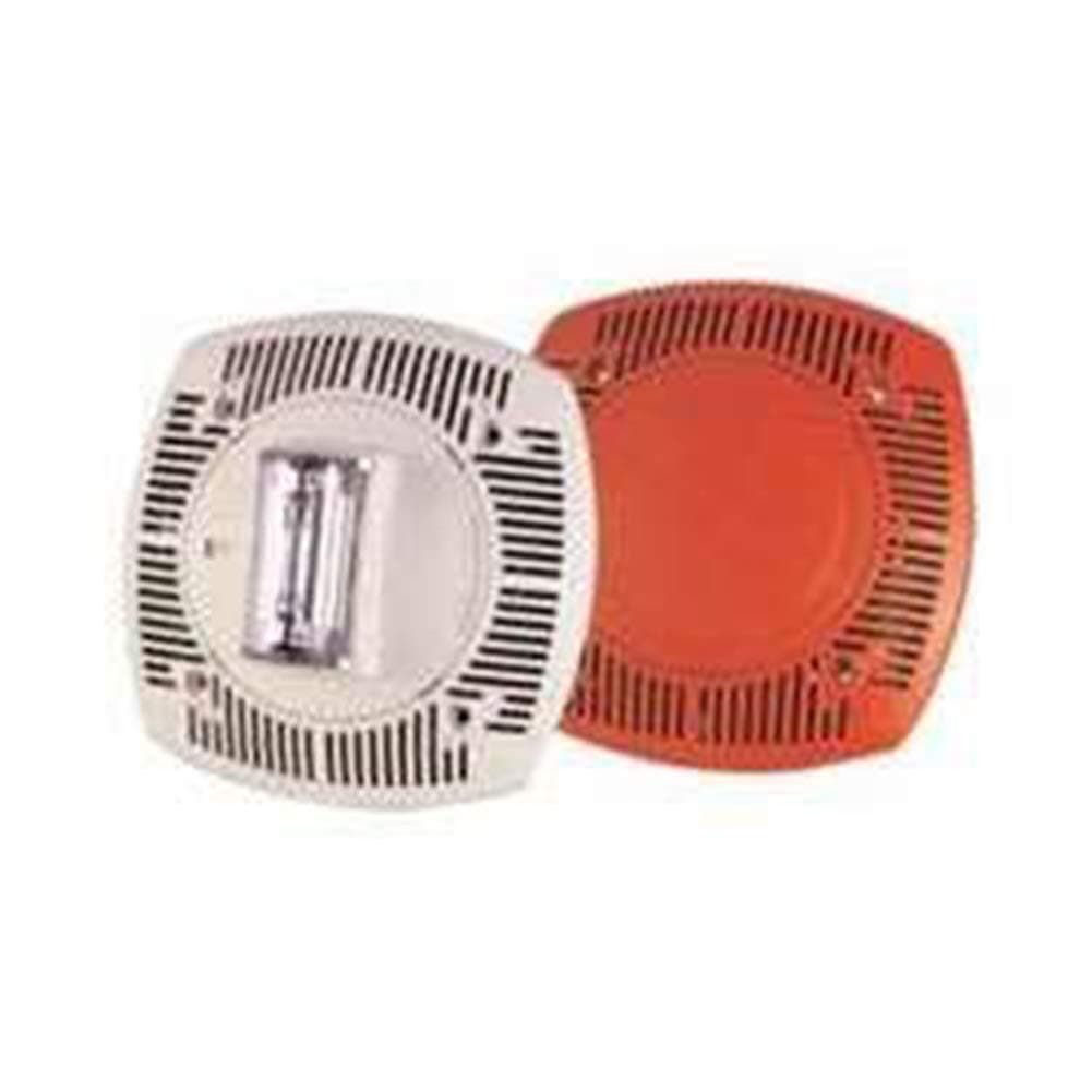 Gentex SSPKCLPR Red Low-Profile Evacuation Speaker