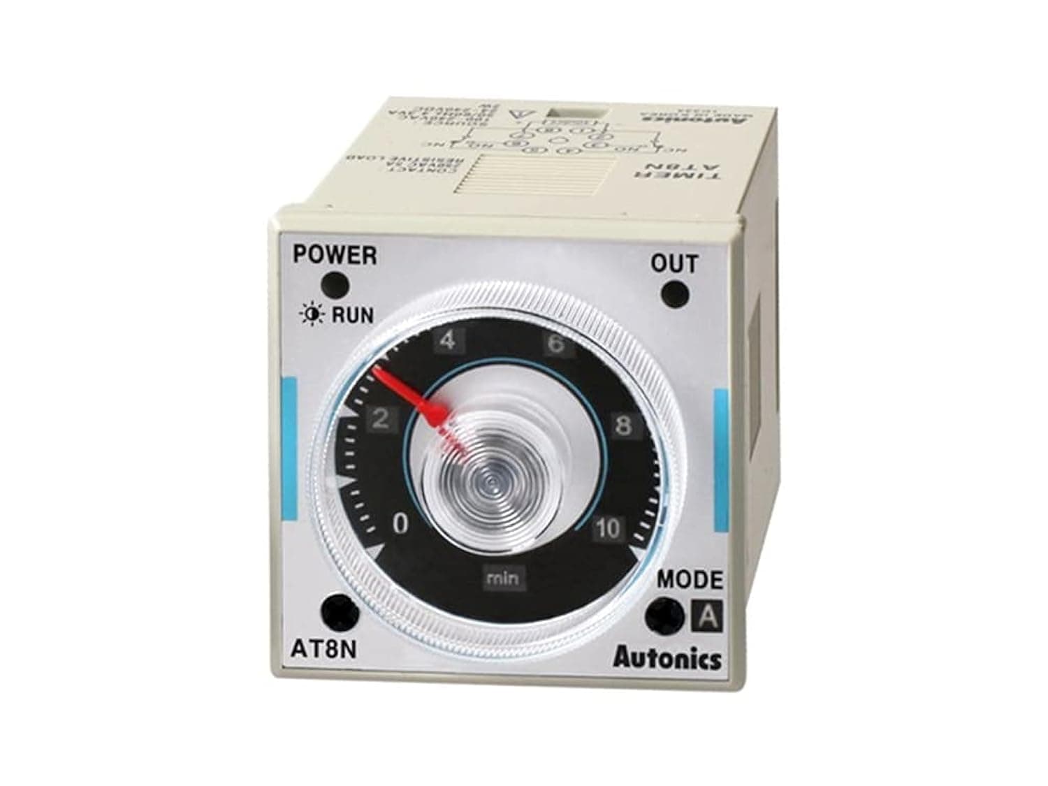 AUTONICSAT8N-24-240 MULTI-FUNCTION TIMER, 0.05SEC-100HR, 100VAC-240VAC