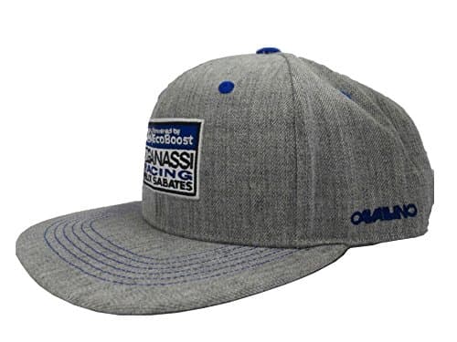 CGR Ford Racing Burnout Snapback Hat in Grey
