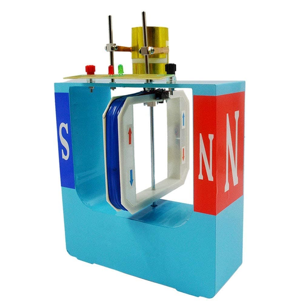 BJH Motor Generator Model - AC/DC Electric Motor Model - Simple Assemble Kit for Student Physics Science Educational Practice Learning Kit