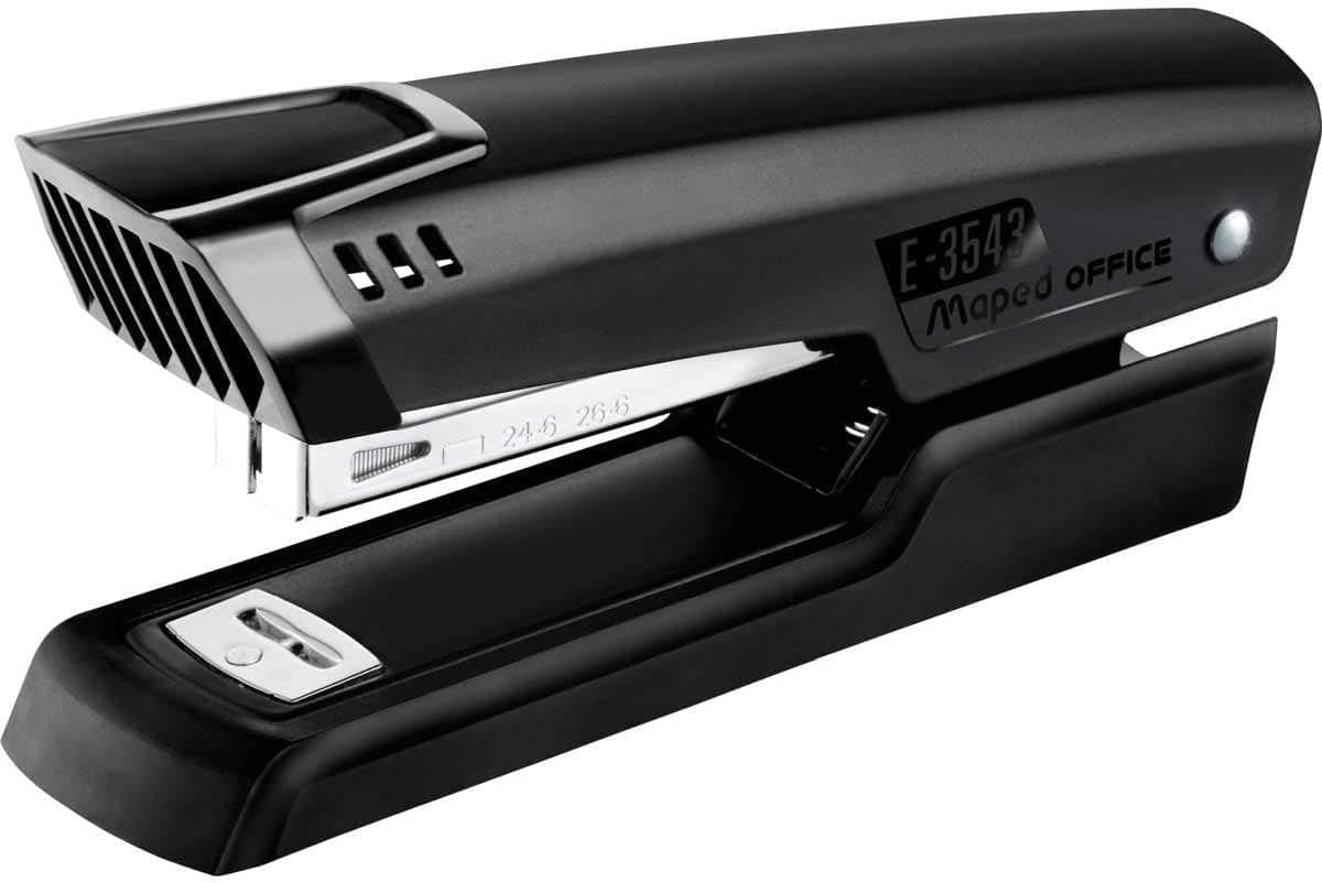 Maped Stapler Essentials Metal Hs 24/6-26/6 Box (Black)