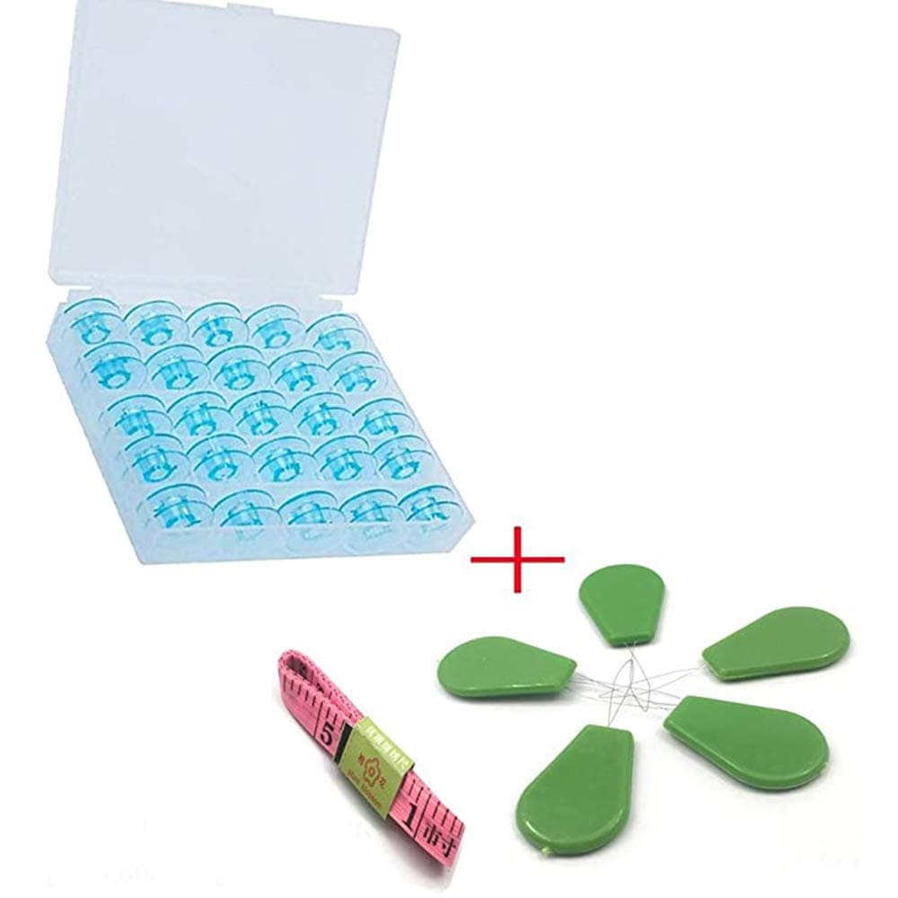 LNKA25pcs/Box 9033P Blue Bobbins Compatible with PFAFF(Front) Group A C D E F G Machines 820779096