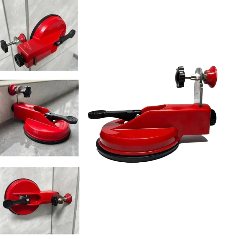 Tile Leveling System, Tile Spacers Leveling System, Wall Tile Leveler Suction Cup Marble Leveling Splicer for Plates Corners, for Wall Tile Installation Corner Seam Splicing Tighten The Tiles