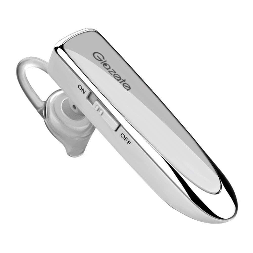 Bluetooth Headset with Microphone, Glazata Wireless Headset Bluetooth Earpiece, CVC6.0 Noise Cancelling and 1080 Hours Standby Time, Handsfree Calling Bluetooth Earbuds for iPhone Samsung Huawei LG Sony
