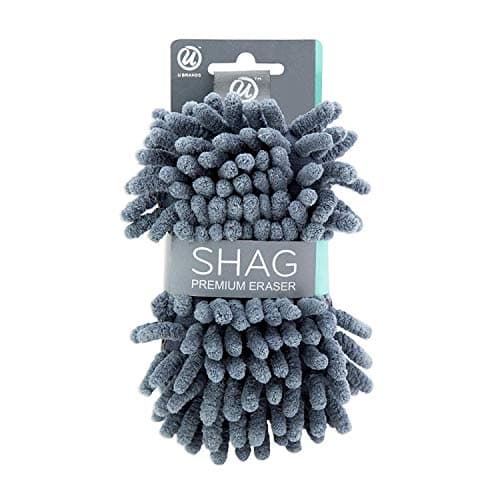 U Brands Microfiber Shag Dry Erase Board Eraser (3 Pack)