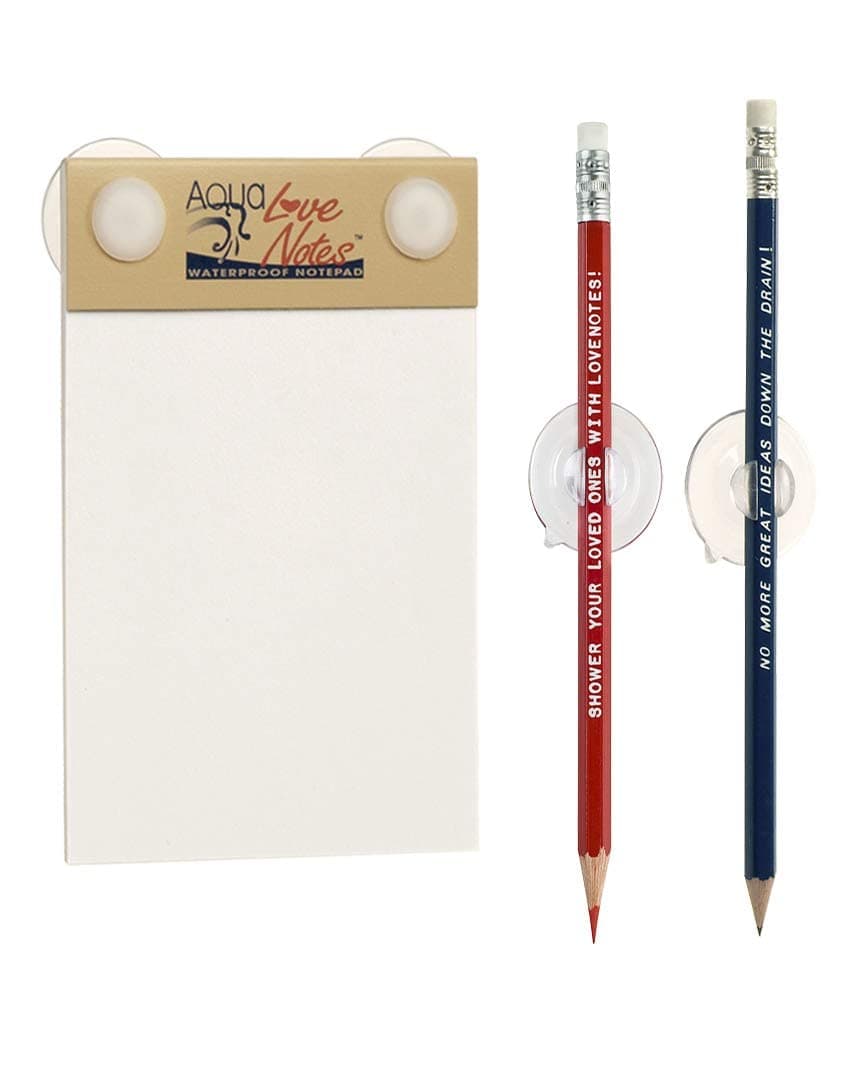 Aqua Love Notes Waterproof Notepad (MADE IN THE USA)