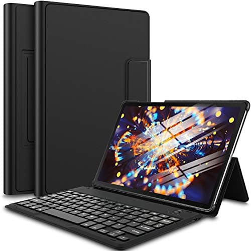 Luibor Keyboard Case for Samsung Galaxy Tab S5e Smart Stand Leather Folio Cover(Auto Wake and Sleep) with Attached Wireless Keyboard for Galaxy Tab S5e SM-T720 (Wi-Fi) SM-T725 (LTE) 10.5 inches 2019(B