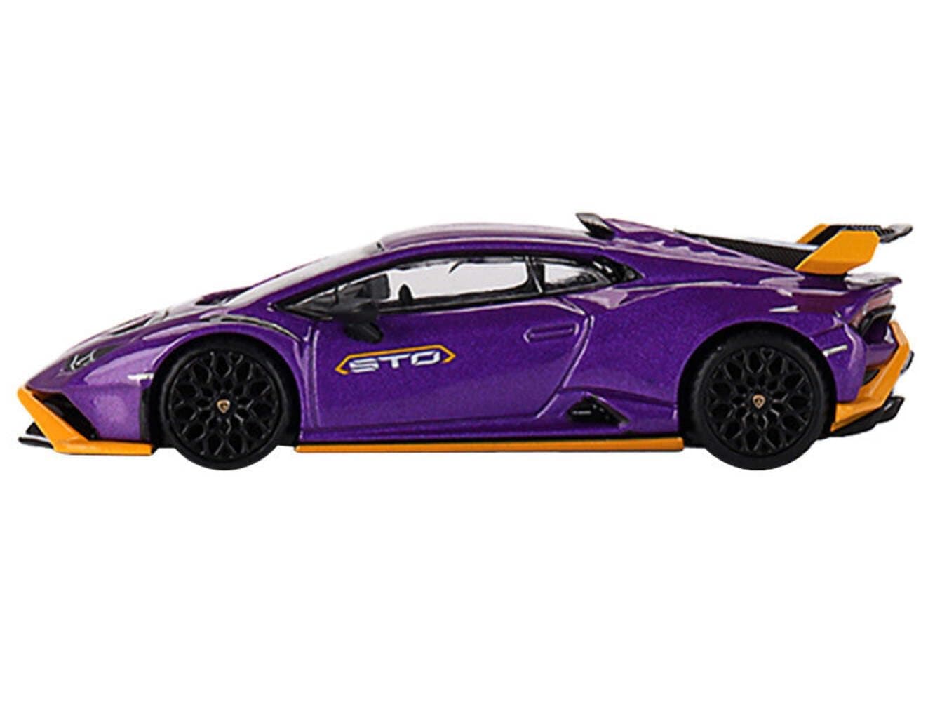 Mini GT Models (Pre-order) Lamborghini Huracán STO - Viola Pasifae
