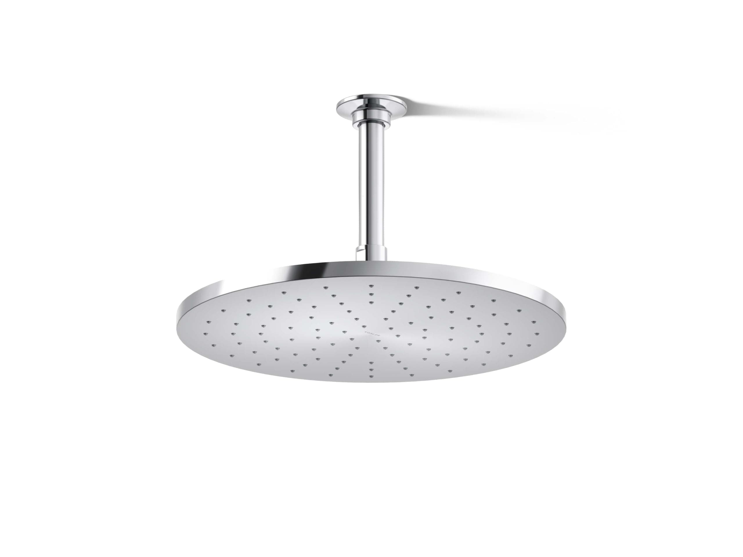 13690-CP Contemporary Round 12" single-function rainhead, 2.5 gpm, Polished Chrome