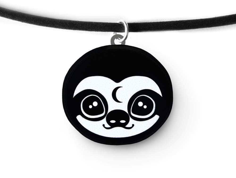 Mystic Sloth Choker Necklace