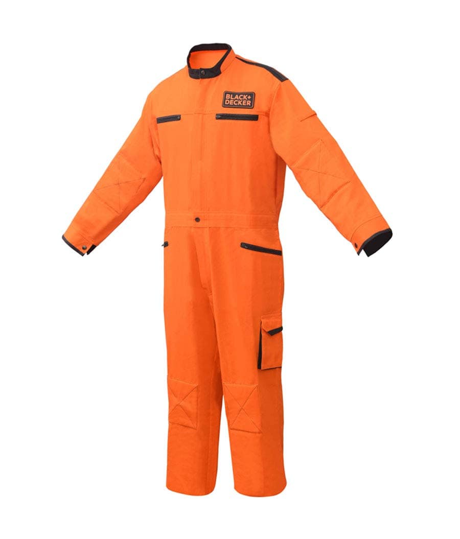 Black+Decker Workmen 100% Cotton Coverall- Large, Orange