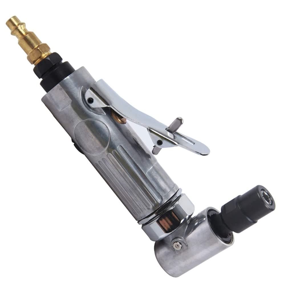 UOEIDOSB 1/4 Inch Angle Sander 90 Degree Grinder Mini Air Grinder Tool Great Grinding Gas Polishing Machine Polisher