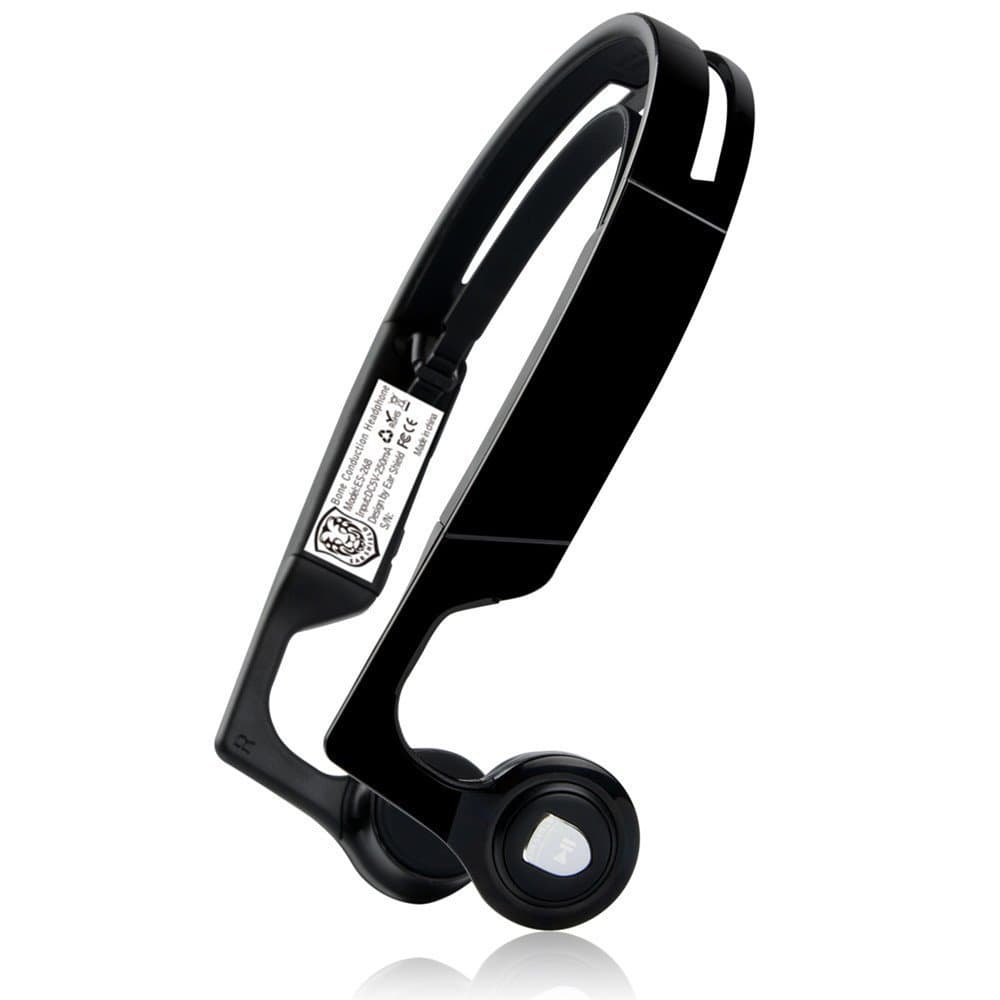 ZHONGXING Bone conduction Bluetooth headset,ES-268 Wireless Bluetooth4.2 Waterproof Neckband, Movement, Safety, Driver, Outdoor Cyclist and Senile Hearing Impairment