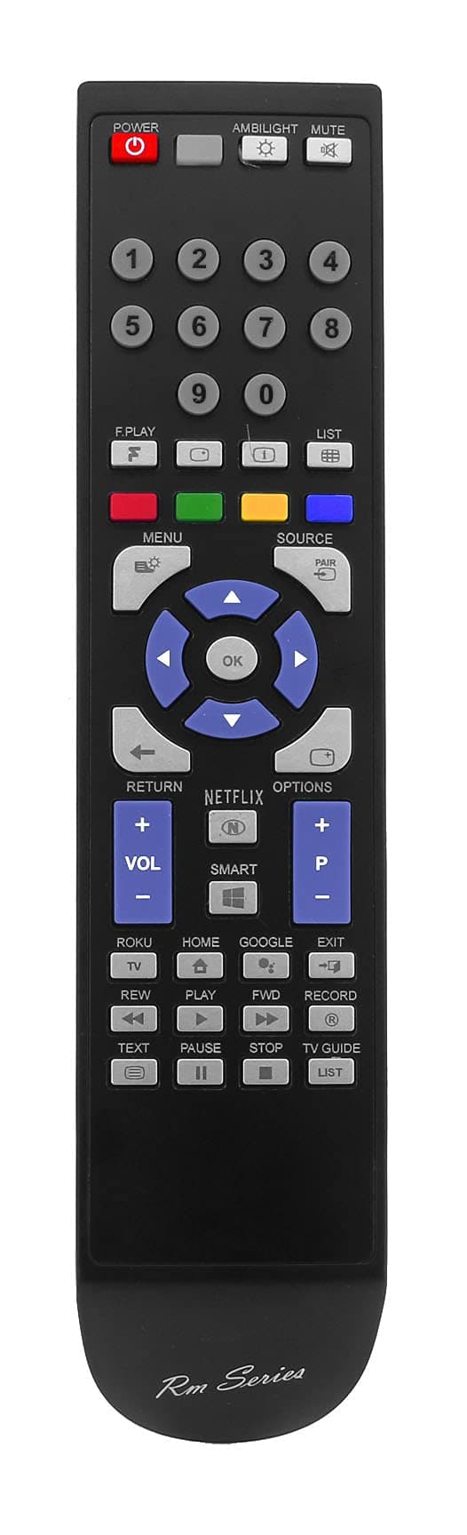 RM-Series Replacement Remote Control for Philips 50PUS6814 / 12