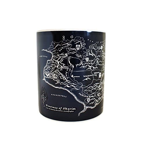 Numskull Official Skyrim Heat Changing Mug