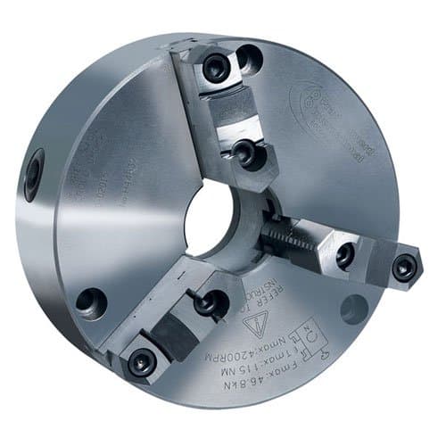 PBA 3 Jaw Self Centering Universal Lathe Chuck - Chuck Size: 8" Spindle: D-6