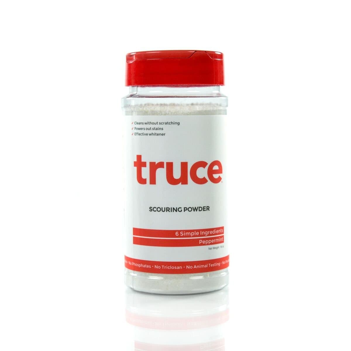 Truce Scouring Powder, Peppermint, 16 oz