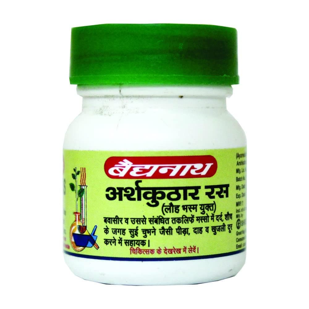 Baidyanath Arshkuthar Ras, 40 Tablets, Pack of 2