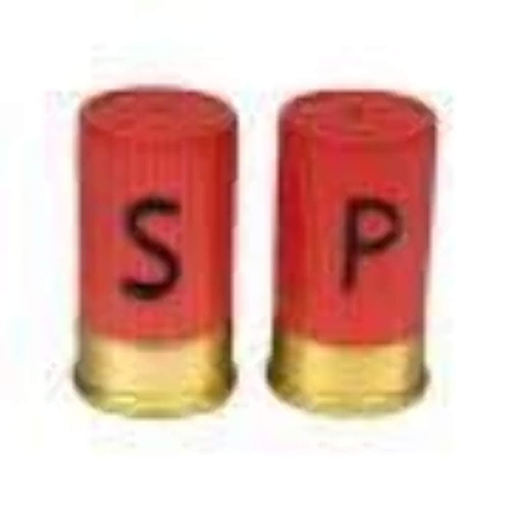 Shotgun Shell Salt and Pepper Shakers Set