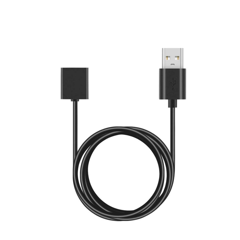 Magnetic USB Smart Charger Cable,Fast Charging Cable with 2.6 Feet,1 Pack (Black )