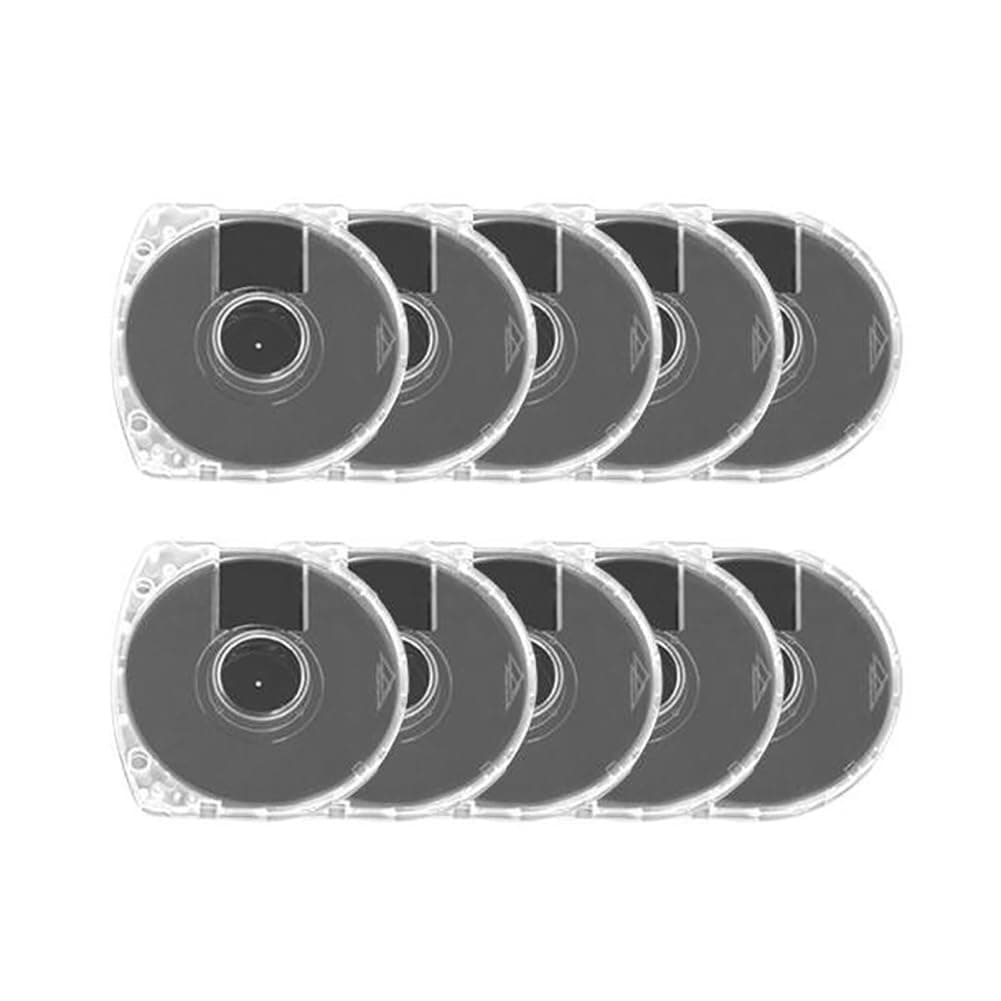 Meijunter Junsi 10Pcs Replacement Umd Game Discs Shell Clear Storage Case Compatible With Sony PSP 1000/PSP 2000/PSP 3000 UMD