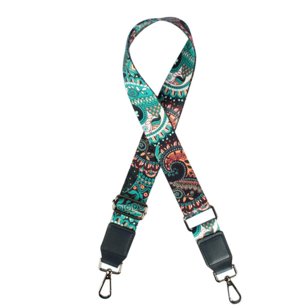 58 Inch Replacement Wide Shoulder Strap Adjustable Guitar Style Bag Belt