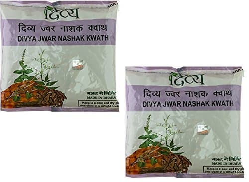 Divya Jwarnashak Kwath 100 Grams x 2 Packs