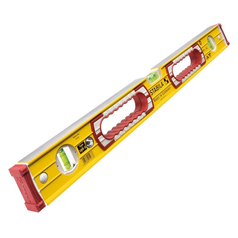 Stabila 37424 24" Builders Level, High Strength Frame, Accuracy Certified Professional Leve