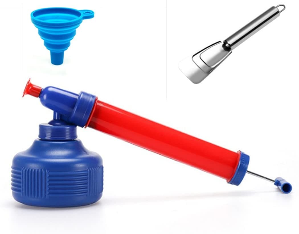 - Diatomaceous Earth Applicator Garden Puffer Duster (Red, 1)