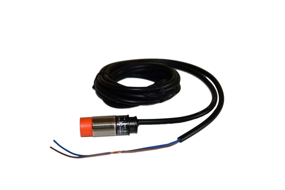 Autonics Sensor, Inductive Prox, 18mm Round, Non-Shielded, DC, NC, 2 Wire, 12-24 VDC