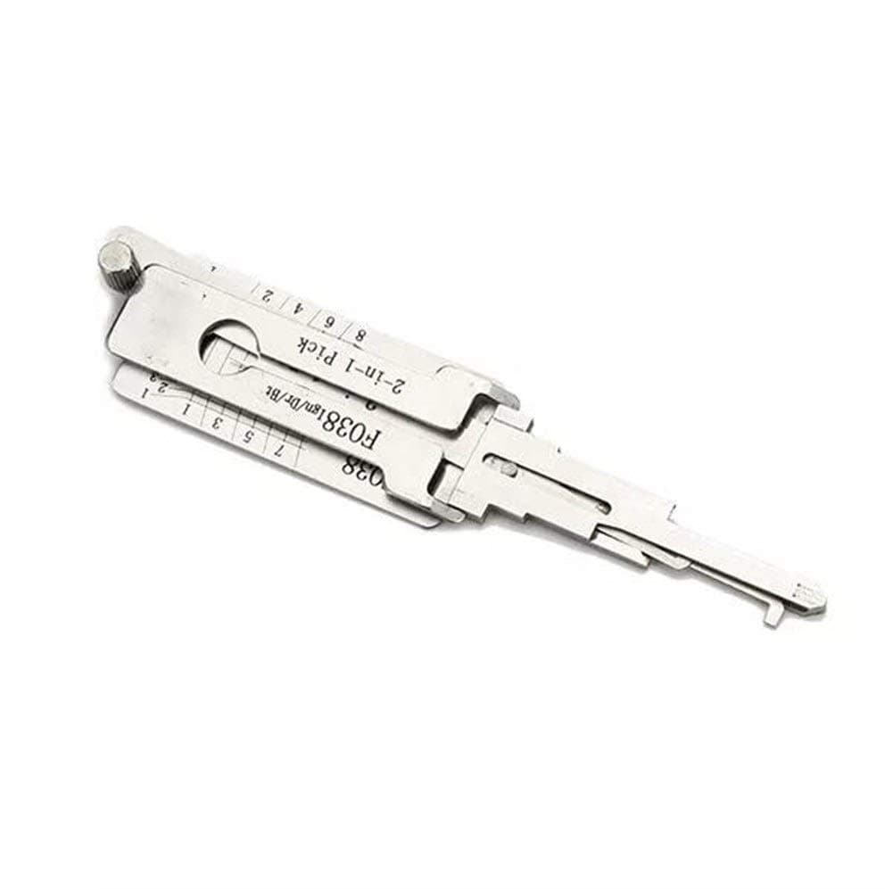 2 in 1 F038 Car Door Lock Picks Decoder Unlock Tool for Ford for Lincoln Locksmith tools