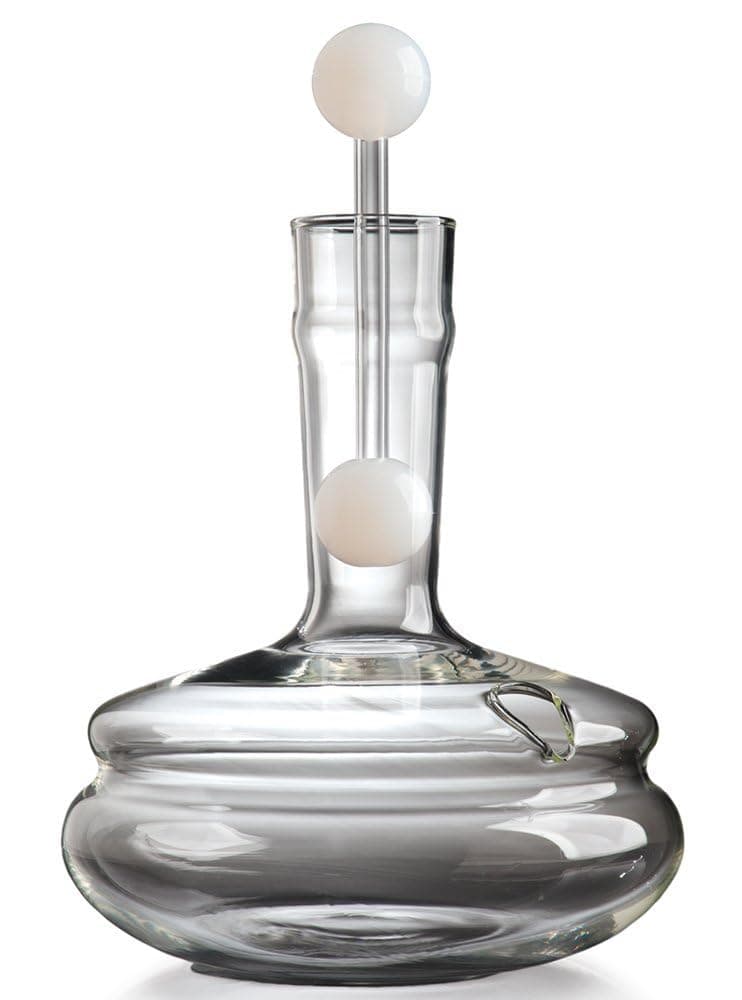 CHEMEX Hand Blown Glass Water Kettle, 2 Quart