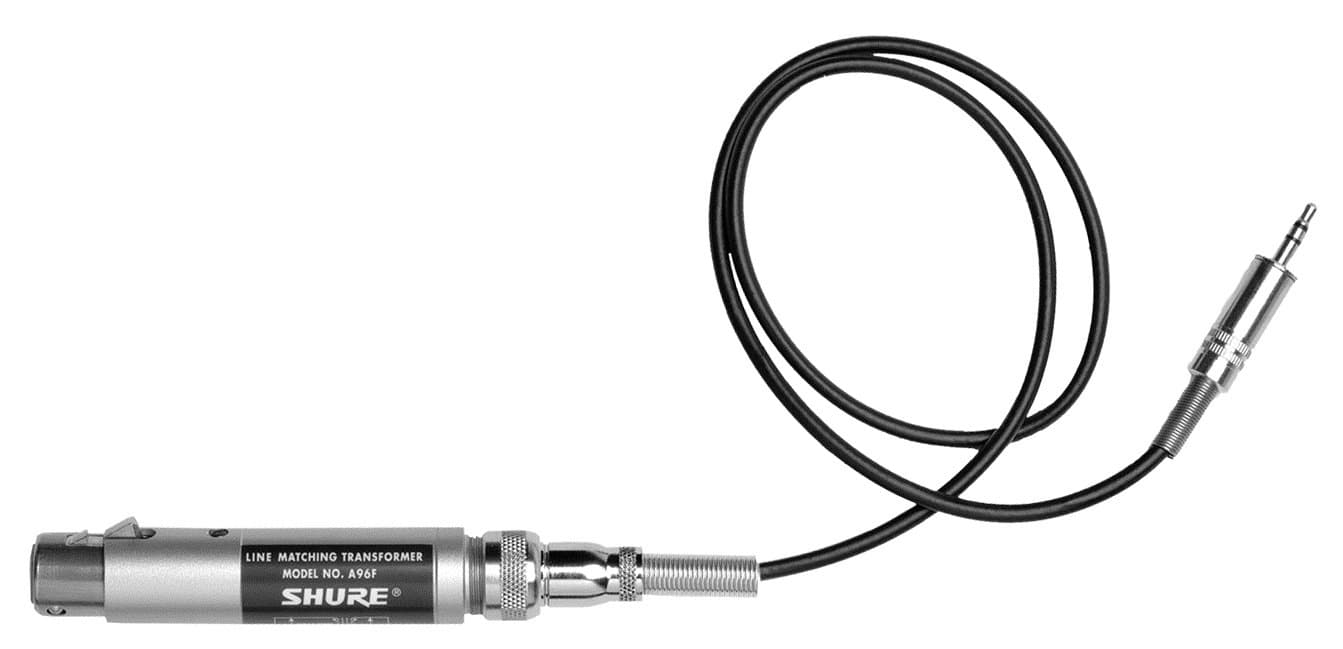 Shure A96F Camcorder Interface, Black