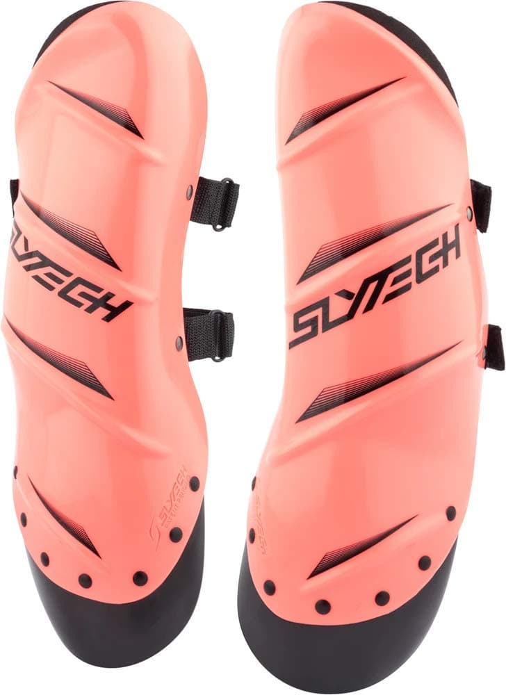 SHIN GUARDS NEON RUST - XTD - SIZE L - SKI RACE