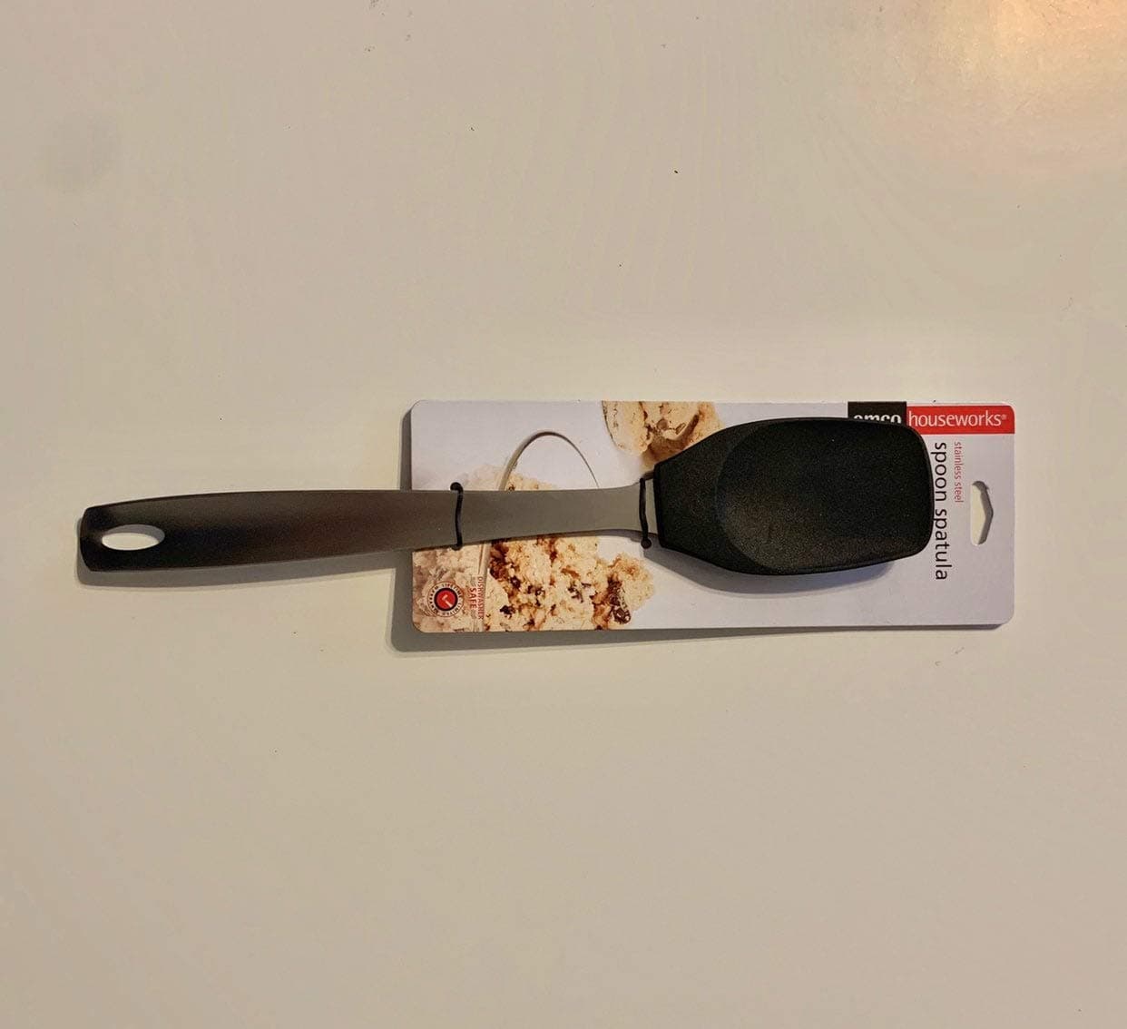 Amco silicon stainless steel spoon spatula