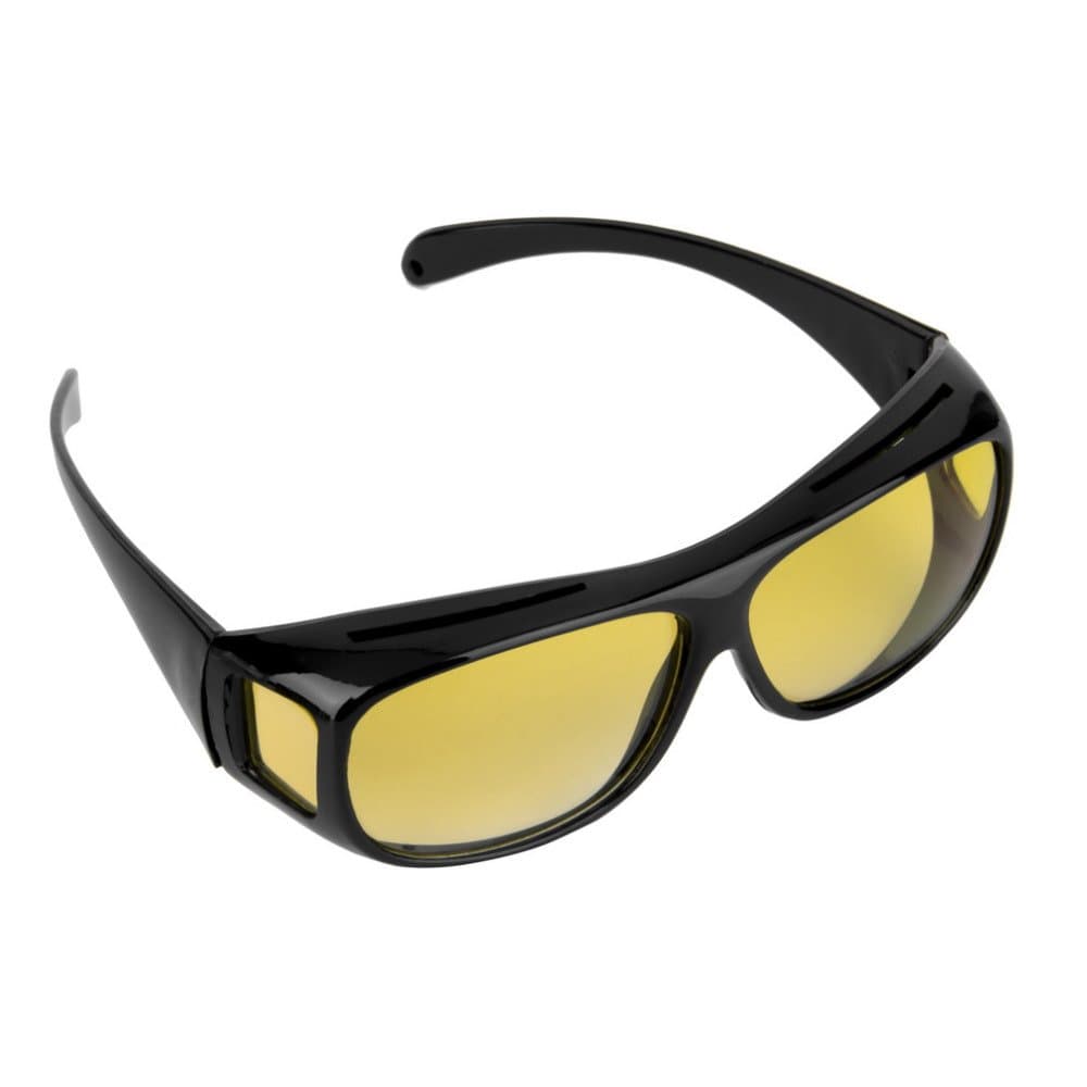 ClearVision HD Night Optics Wraparound Glasses Yellow
