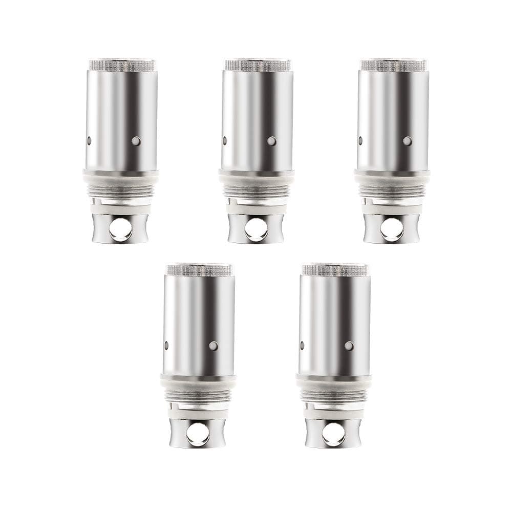 Coils for E Cig, Replacement Coil for Yumapuff Paladin,Falcon,Vulcan, 5-Pcs, 0.5ohm, E Cigarette Vape Coil Kit,No E Liquid, Nicotine Free (Silver)