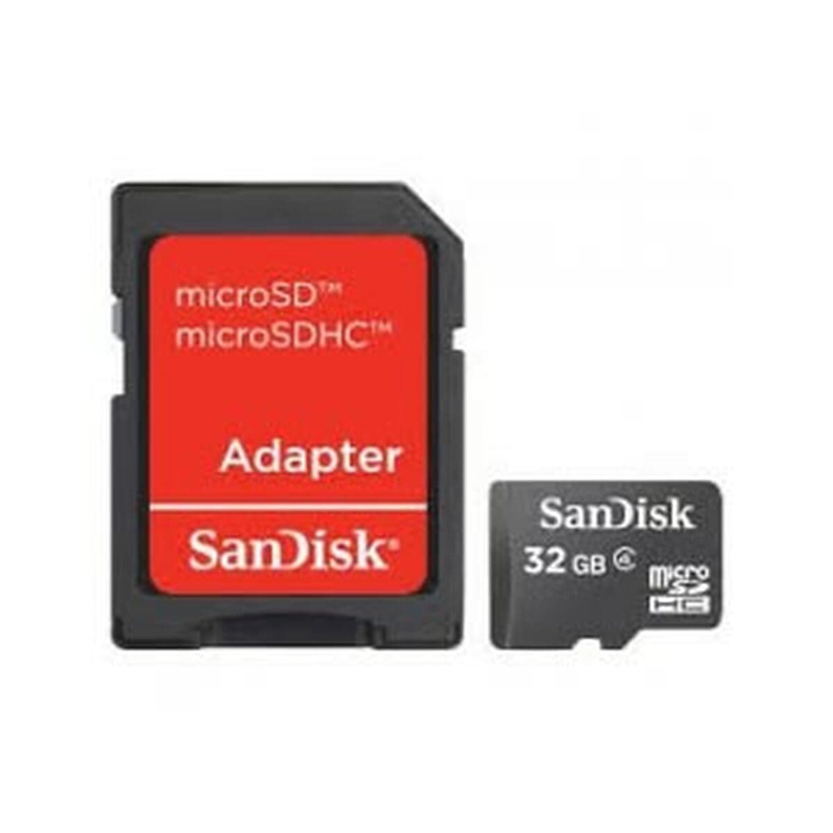 SanDisk 32GB Class 4 microSDHC Flash Memory Card (SDSDQM-032G-B35)
