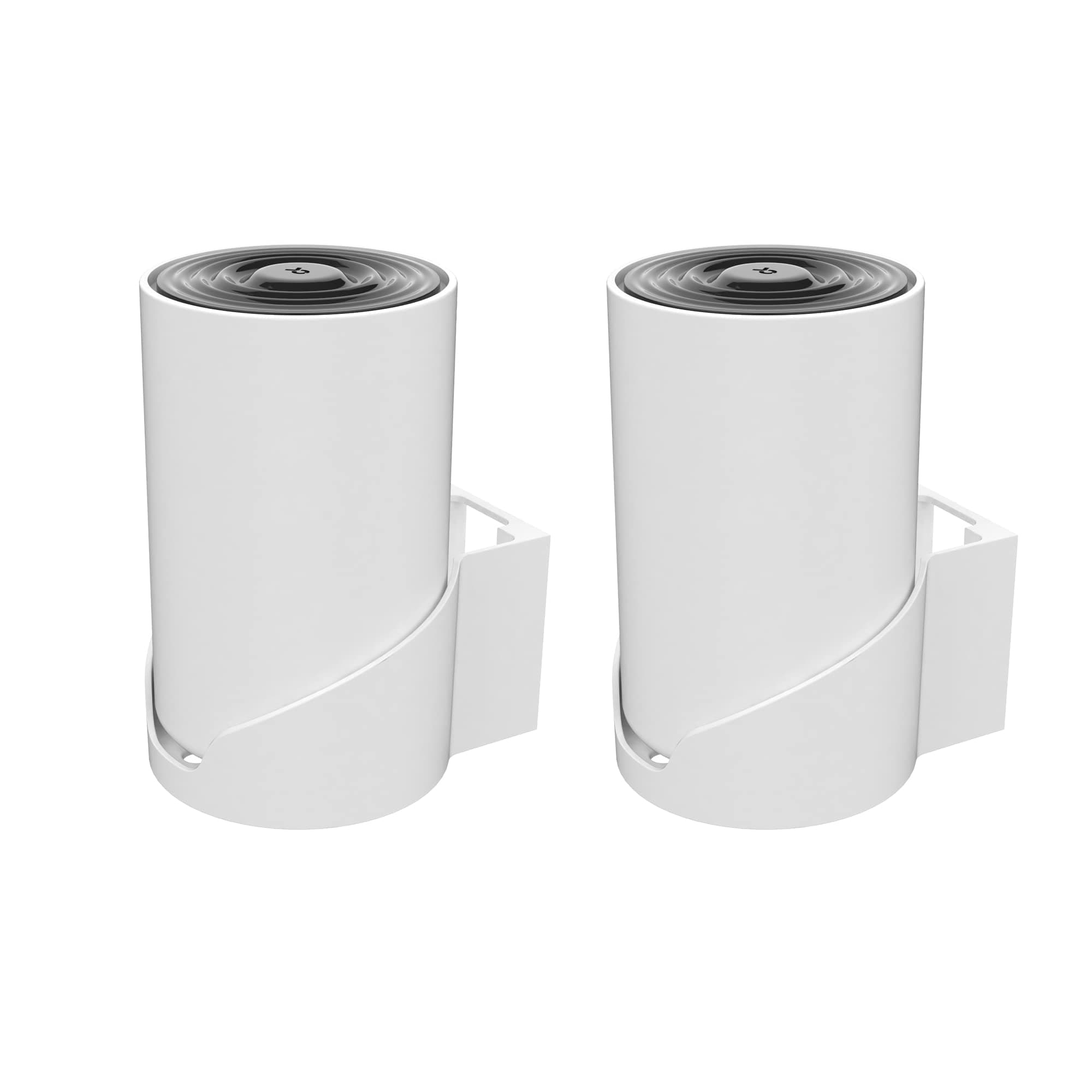 Router Shelf Wall Mount for Tp Link Deco X68 XE75 XE75 Pro AXE5400 Deco Mesh WiFi 6E WiFi Router Holder Stand Bracket Shelf Cable Organizer with Screw Mounting Kit (White-2pack)