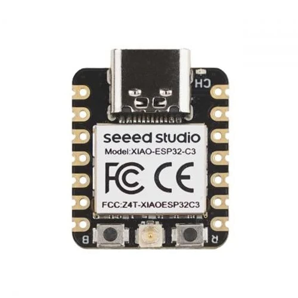 Seeed Studio XIAO ESP32C3 - Tiny MCU Board with Wi-Fi and BLE for IoT Controlling Scenarios. Microcontroller with Battery Charge, Power Efficient, and Rich Interface for Tiny Machine Learning. …