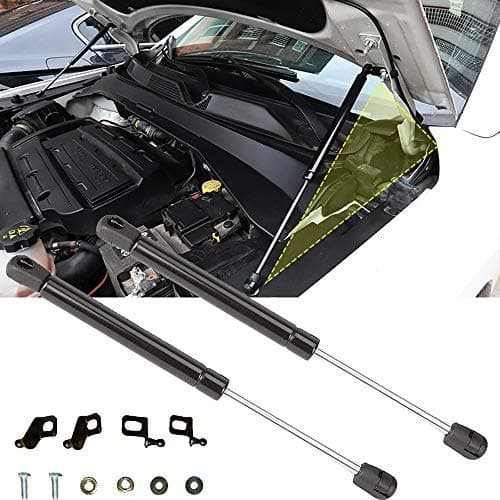 HEQIANG Front Engine Hood Support Lift Struts Shock Accessory Kit for Jeep Renegade 2015 2016 2017 2018 Up (Instruction Included) ¡­