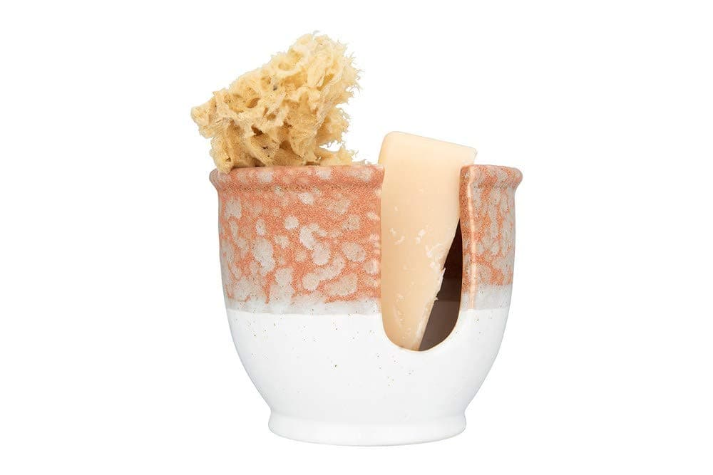 Rail19 Slotted Stoneware Sponge Holder (Terra Cotta)