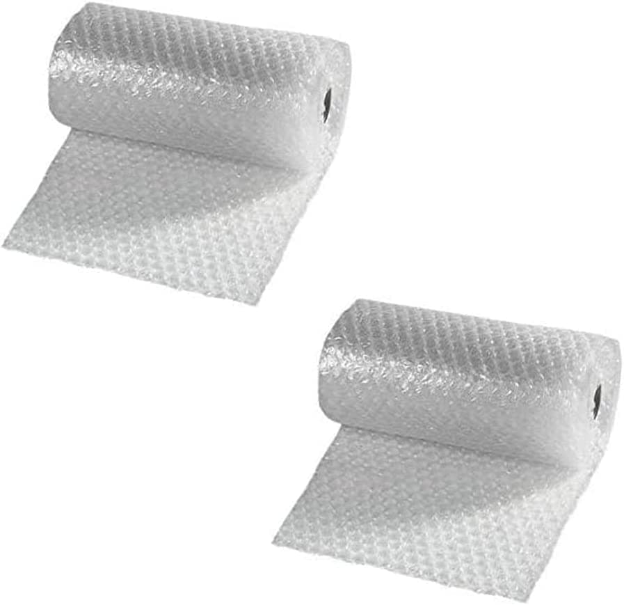Bubble Wrap | Clear Bubble Cushioning Wrap Roll | Perforated Packing Supplies for For Packing, House Moving, Storage, Tv, Artwork, Greenhouse, Removal & All Fragile Items Wrap (2 X 4M X 300MM)