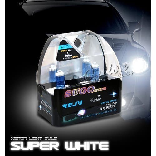 Sugo RacingH7 Light Bulbs Super White 1 Pair
