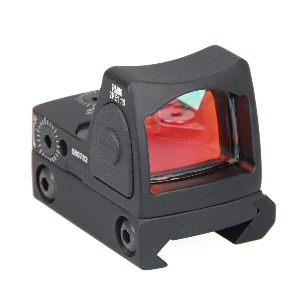 Tactical RMR Red Dot Sight 2 MOA Adjustable Reflex Sight pistol Scope 20mm Mount