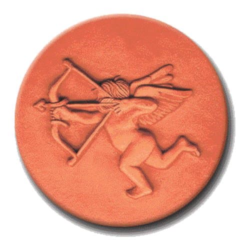 Rycraft Cupid With A Bow Terracotta Cookie Stamp