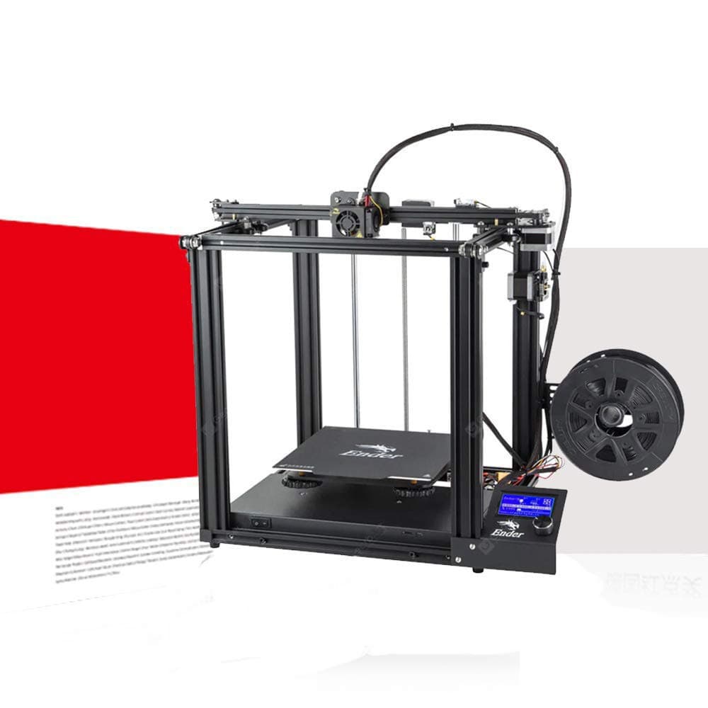 Official Creality Ender 5 Pro FDM 3D Printer with Resume Printing Function and Dual Y-axis 220X220X300mm