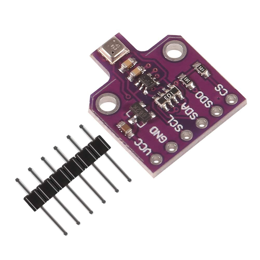 ACEIRMC BME680 Digital Temperature Humidity Pressure Sensor Breakout Board Compatible for Arduino Raspberry Pi ESP8266 3~5VDC BME680 (1pcs)